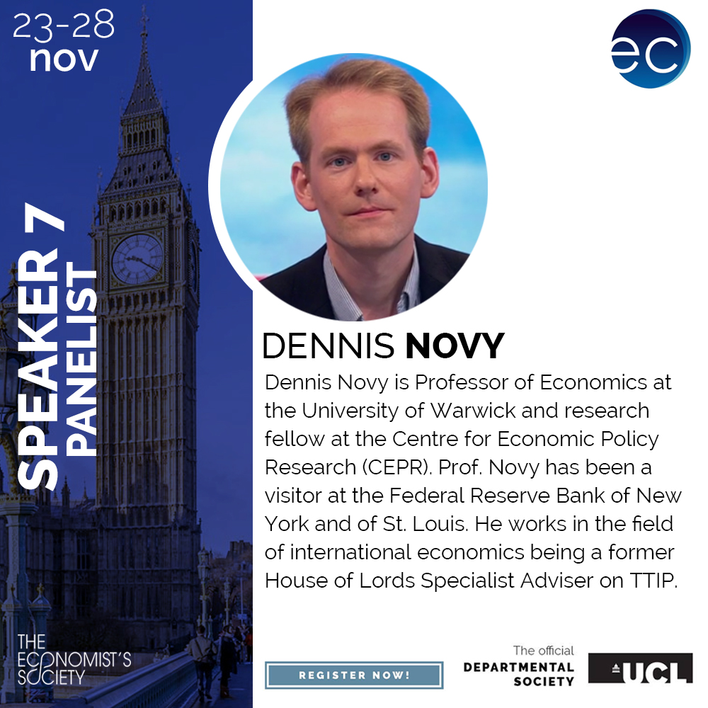 EconSocUCL's tweet photo. 🔹 UCL ECONOMICS CONFERENCE 2020
The seventh speaker of the Economics Conference 2020 is revealed now!
▫️Get your tickets now! https://t.co/58KMlLDM9x
#EconSocConference https://t.co/ygl5px8eR0