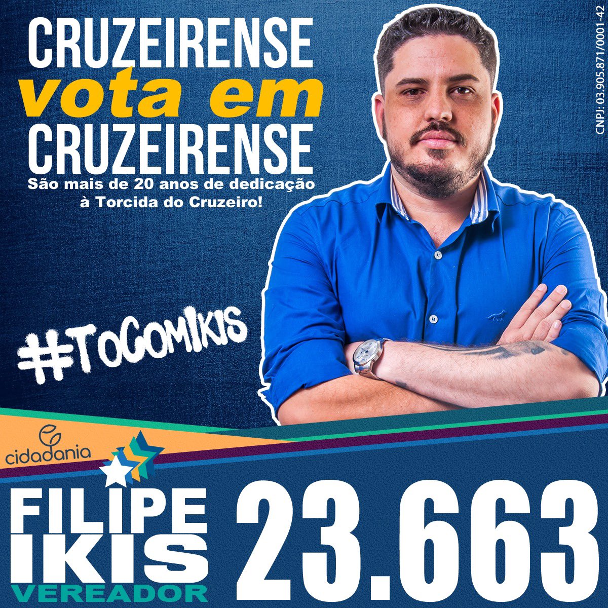 ZeiroChusetts's tweet photo. Estamos com @ikisoficial !!!
#ToComIkis
#ToComIkis23663
#Vereador
#VereadorBH https://t.co/fMtmD2qh4w