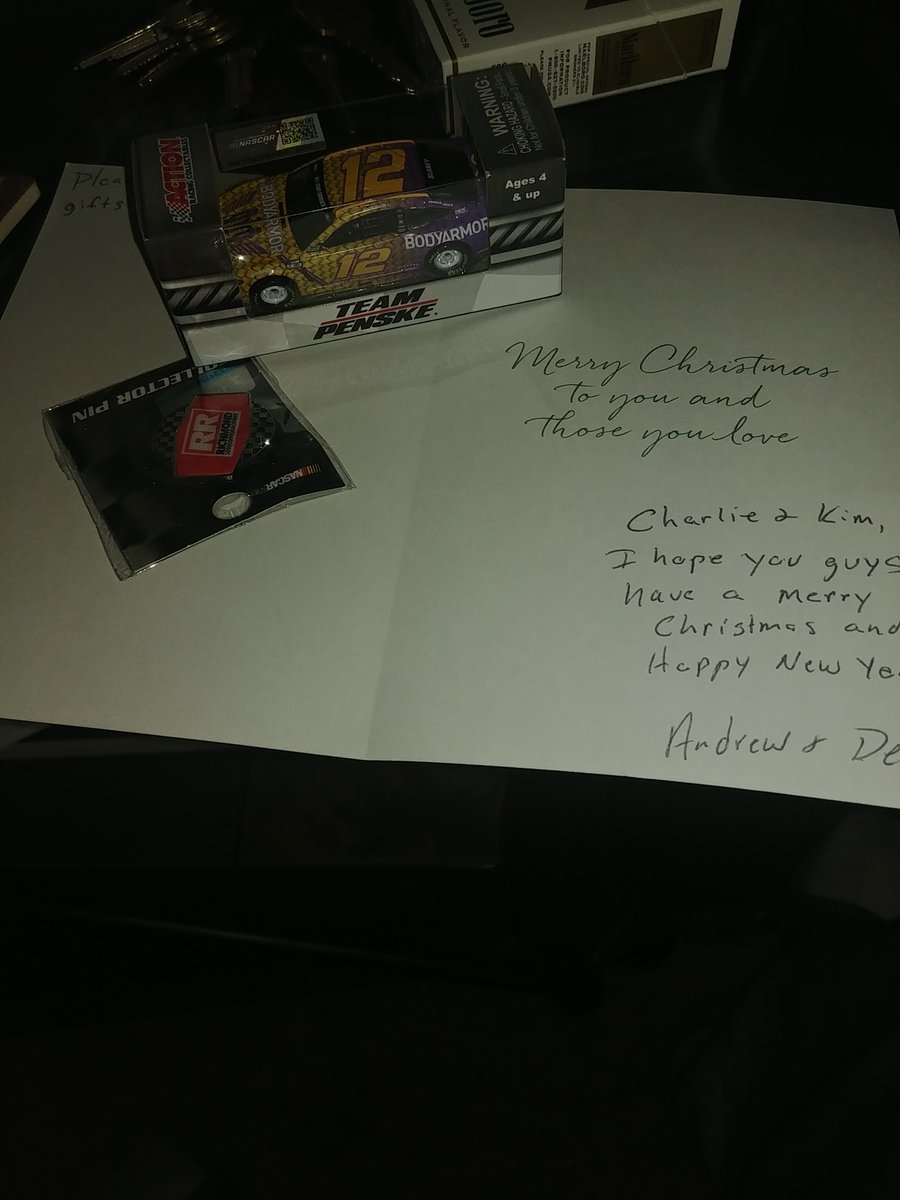 cdieter88's tweet photo. Thank you @ajbroadh2o_9fan and @Debbroadh2o_21 for the early Christmas gift I love the @Blaney. @DrinkBODYARMOR diecast #nascarfriends https://t.co/0zvmgOL2EC