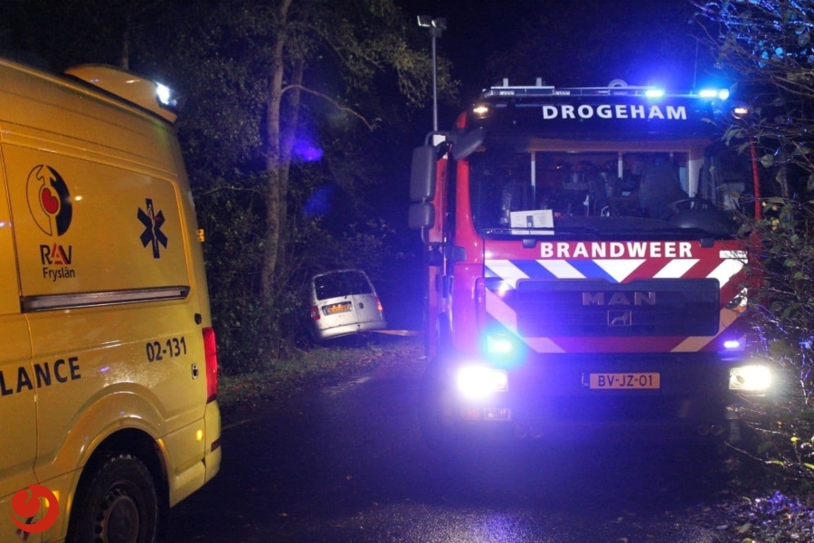 Grote inzet voor mogelijke fietser te water na aanrijding