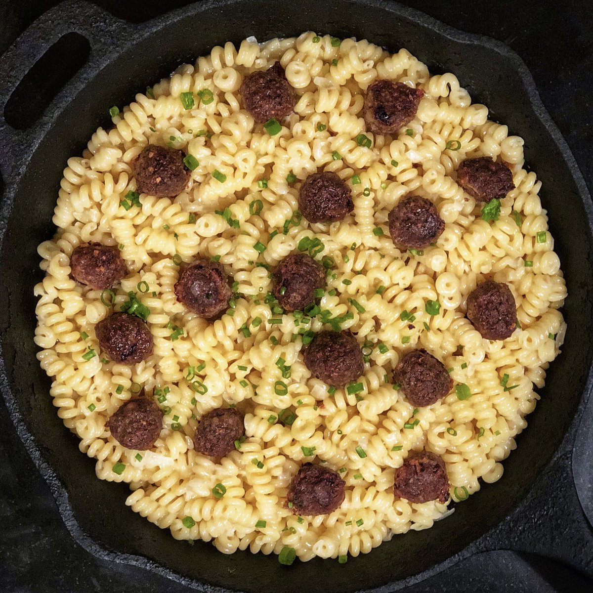 hoarse_radish's tweet photo. Fusilli bucati corti in #ElBarrio.

My family didn't really do "food products." Too #fobby. Cereal and ice cream were about it. That never stopped me from begging, though.

This is my version of #HamburgerHelper. It's basically #cacioepepe with #beef #meatballs.

#foodie #pasta https://t.co/RfEj1nS79b