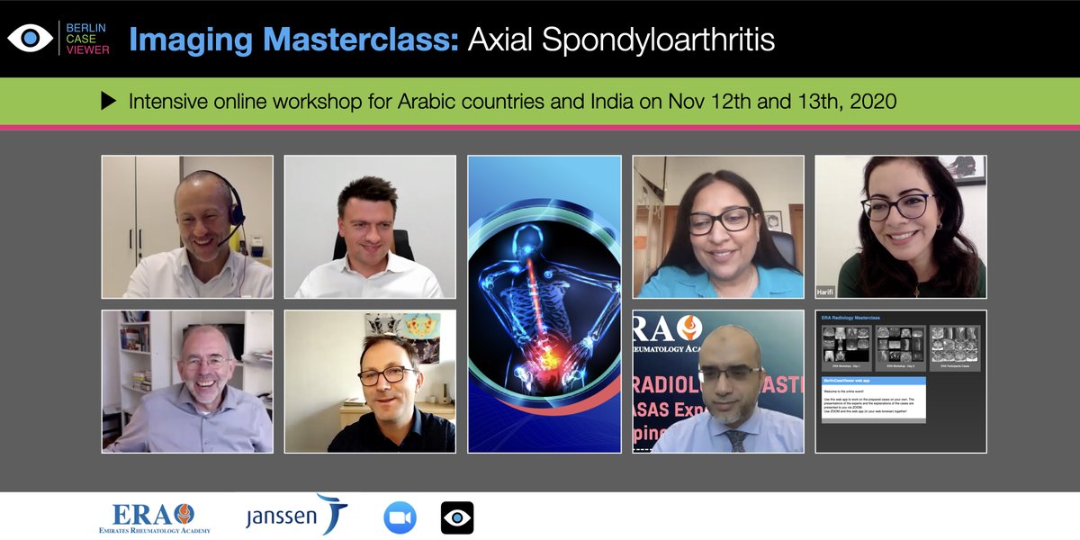 BerlinCaseViewr's tweet photo. Oops, we did it again. Read on at @LinkedIn about how we held our training in countries in the Arab world and India using the web app of @BerlinCaseViewr https://t.co/ZFrP6u1ff7 #rheumatology #bcvapp #bcvwebapp #axspa #spondyloarthritis #MSKRad https://t.co/F3hVqO9RBv