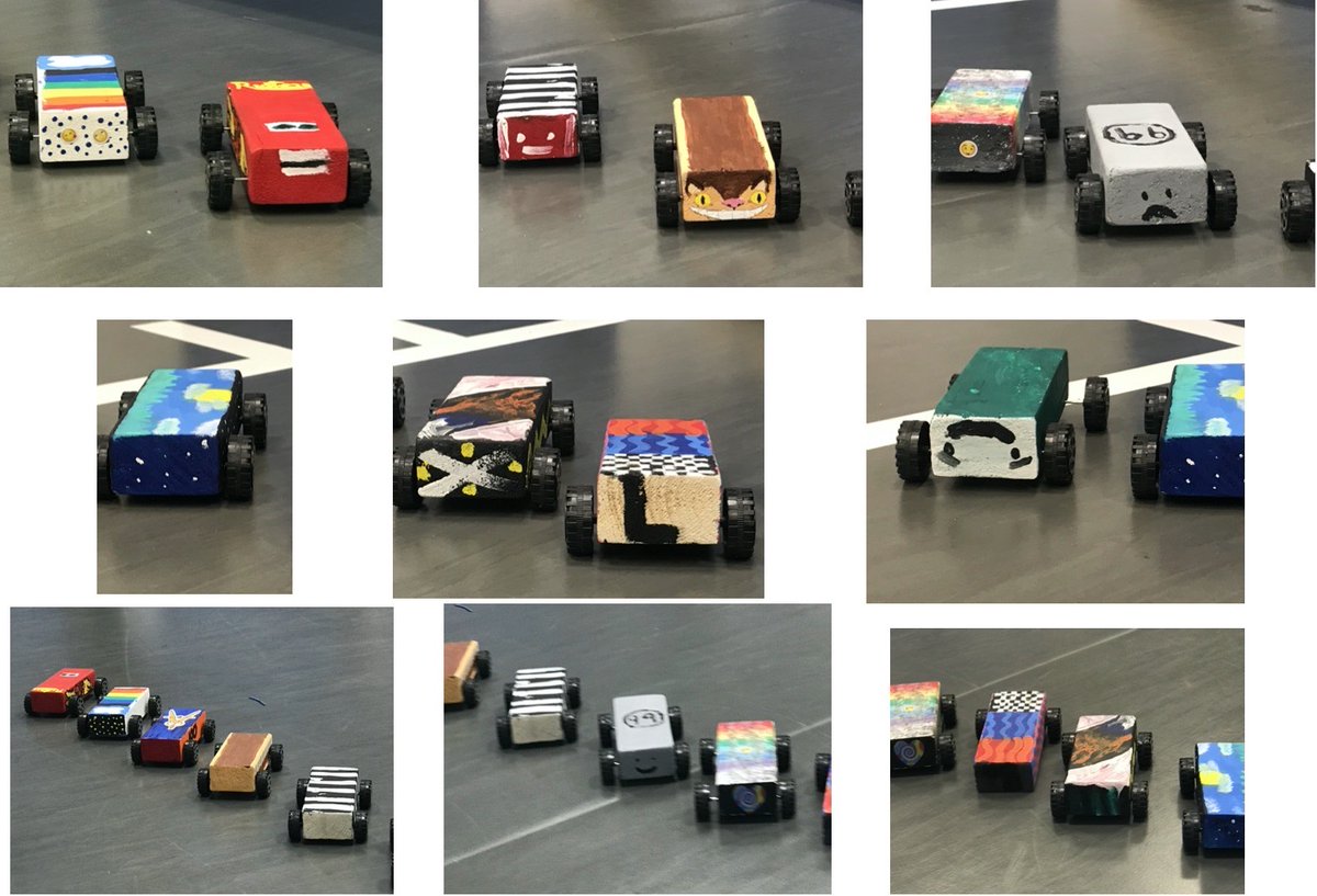 Middle schoolers at AVS returned for their first week of in-person project based learning!

The Cars &amp; Ramps project is a science and math collaboration. Students built cars and tested changing independent variables to see which combinations produced the fastest vehicles.