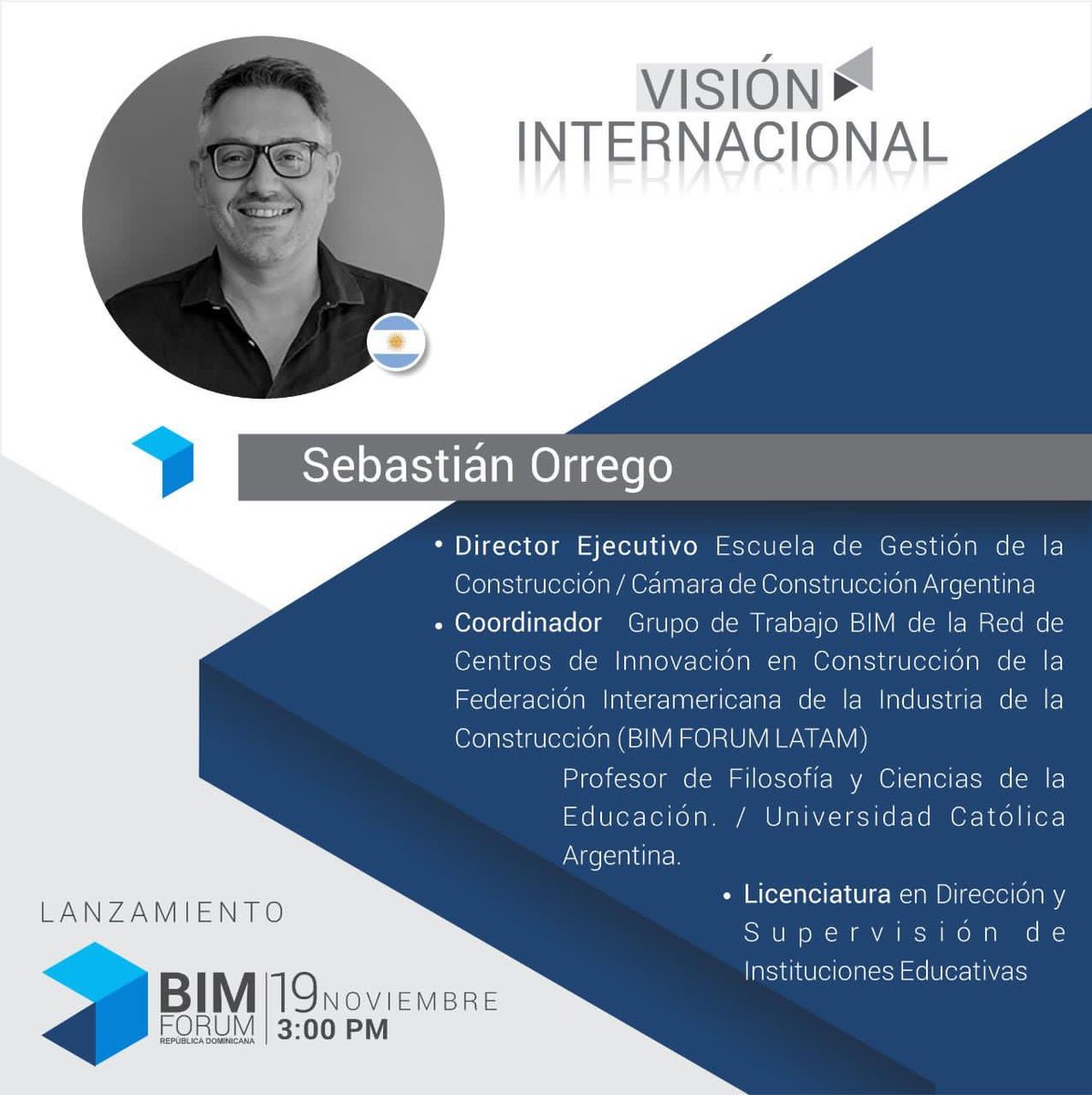 bimforumrd's tweet photo. Nuestra mesa de visión internacional cuenta con profesionales de primer nivel en temas de transformación digital.

(1/2) #BIMForumRD https://t.co/QoPaE85HnV