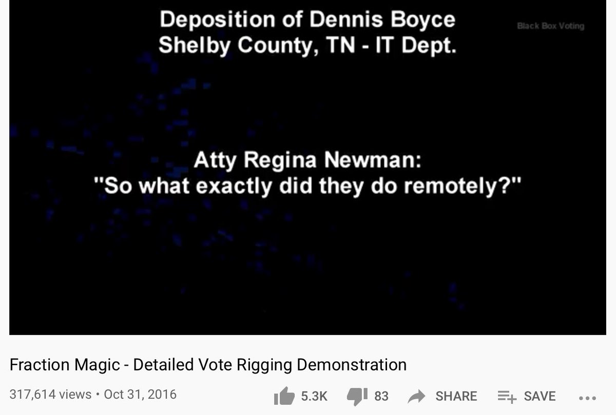 Vote Rigging: Deposition of Dennis Boyce, Shelby County, Tennessee IT Dept