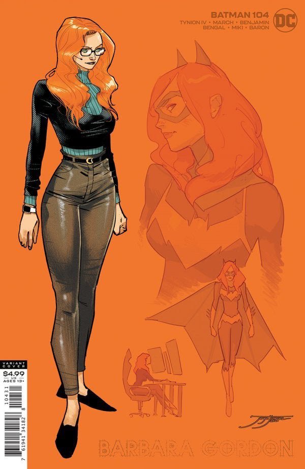 JorgeJimenezArt's tweet photo. Barbara Gordon! #batman #104 variant #barbaragordon #Batgirl https://t.co/kJoVCv35NP