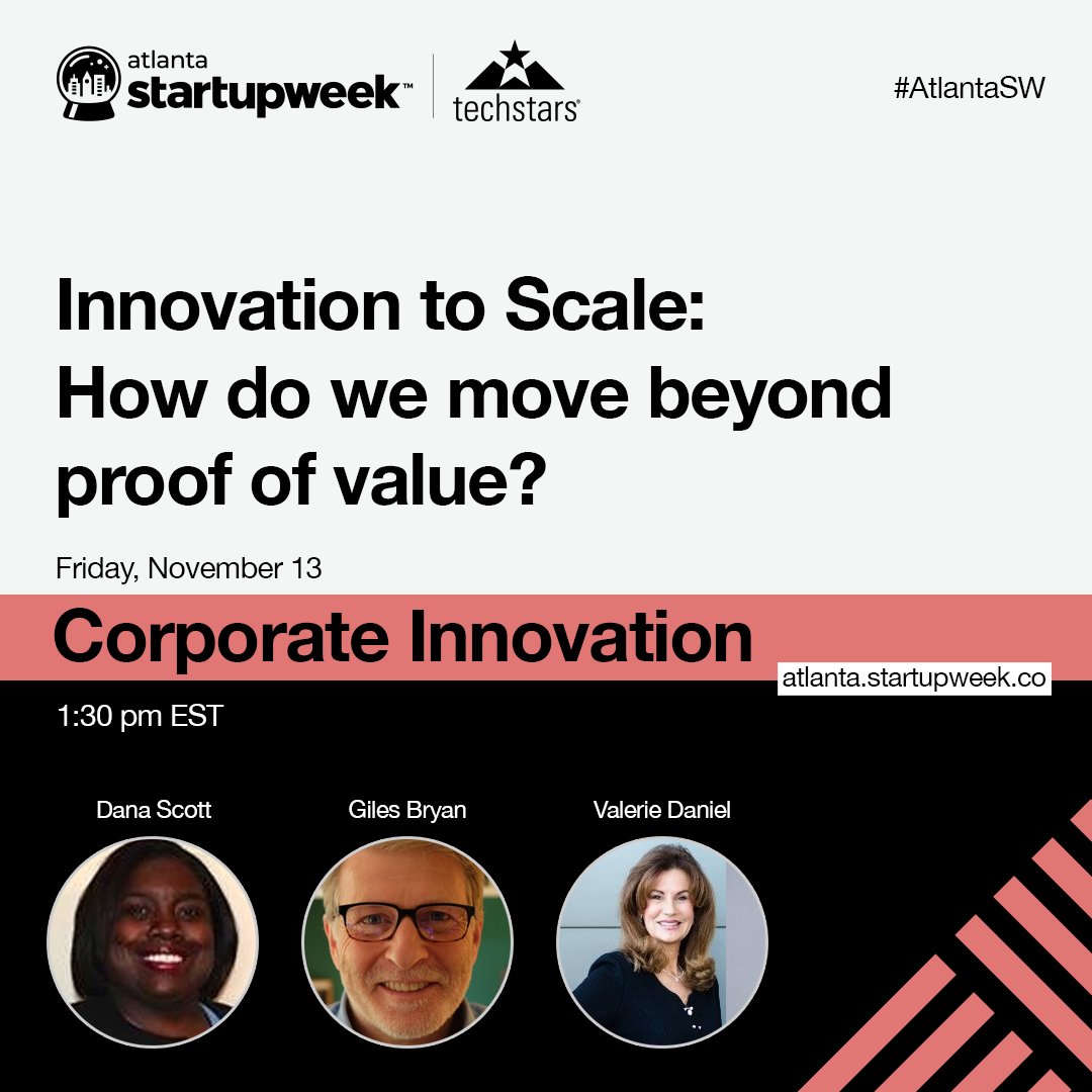 startupweekatl's tweet photo. Occurring in 1 min!!

A discussion about a company's lifecycle: from the Proof of Concept and Proof of Value phase to becoming a sustainable startup.

#sustainability #startup #AtlantaSW https://t.co/Txnmh8iPHs