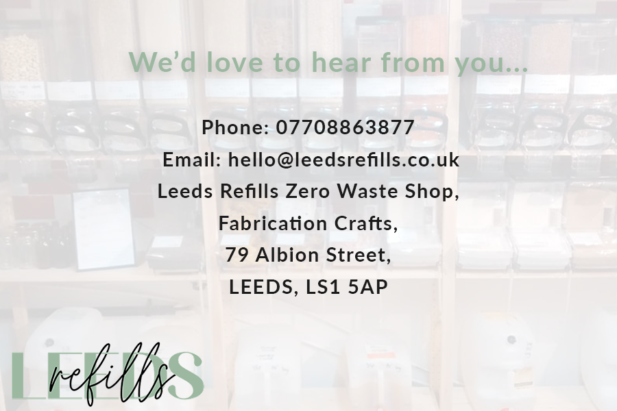 LeedsRefills's tweet image. We'd love to hear from you! If you have any products suggestions or questions feel free to pop by, call or send us an email.
LeedsRefills.co.uk / 07708863877