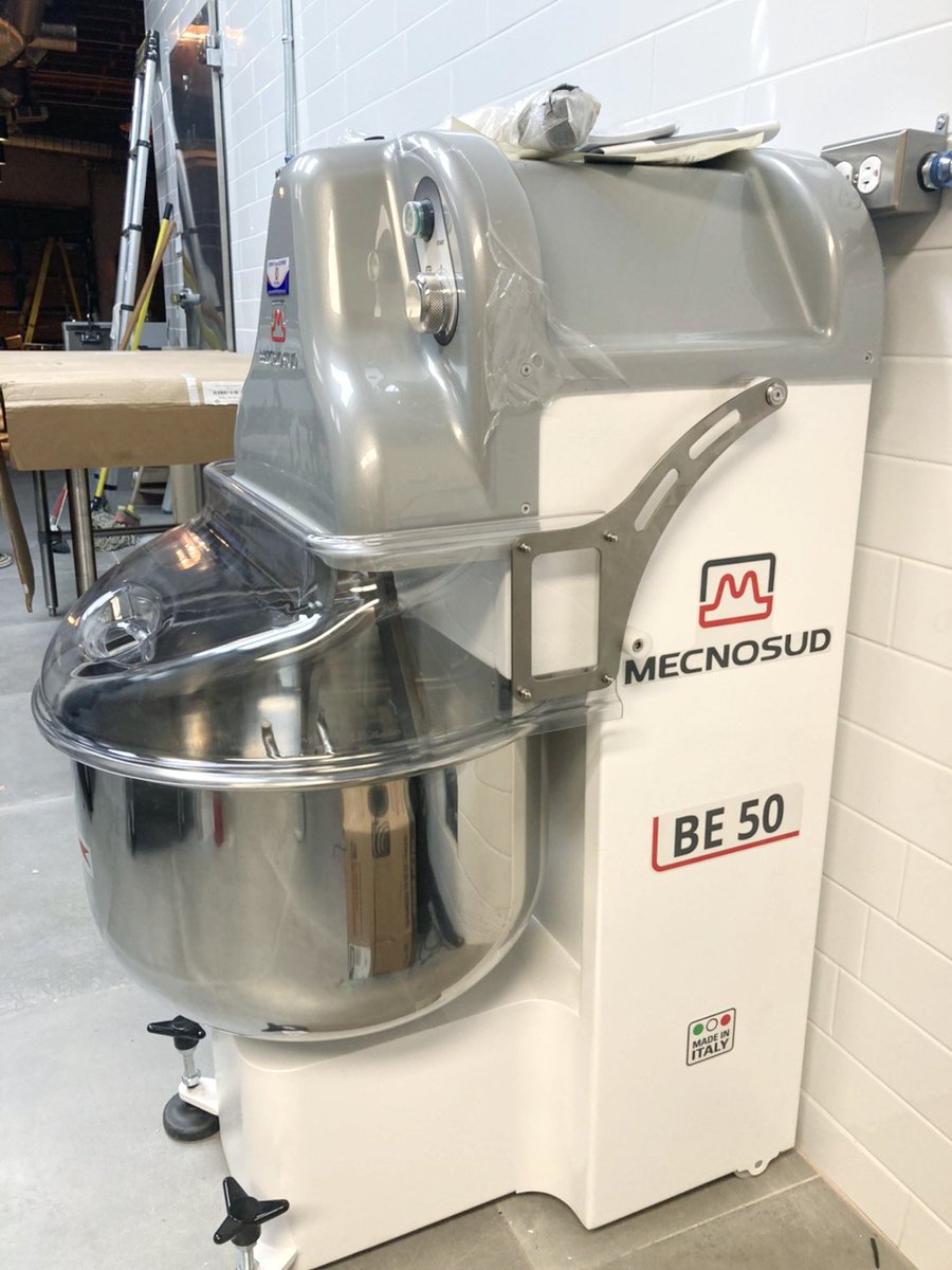 Our #doughmixer is in from #Italy! What a beauty. 😍 #kitchenlife