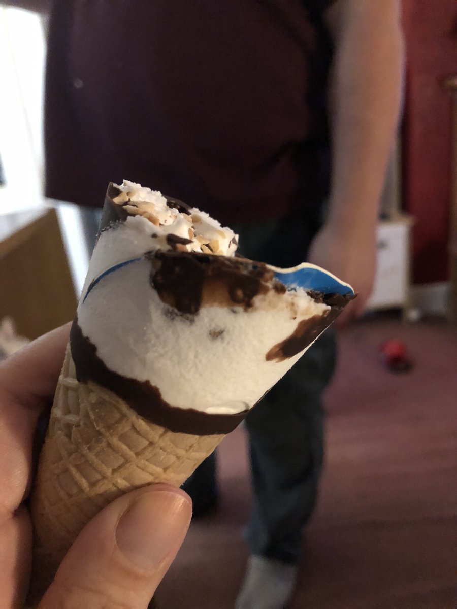 mrs_chalk_2b's tweet photo. @cornettouk is the cardboard a new exclusive topping?! https://t.co/sDMQd9rs60