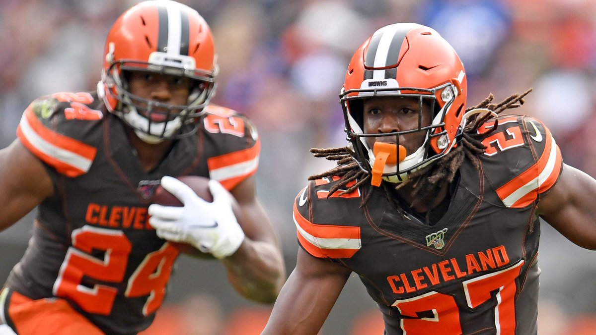 FFBLocks's tweet photo. Tinkering? Make sure to lock these guys into your week 10 fantasy football lineup!

Aaron Rodgers
Deshaun Watson
Jared Goff

Kareem Hunt
Nick Chubb
Miles Sanders

Tee Higgins
Will Fuller 
Cooper Kupp

Evan Engam
Eric Ebron
Austin Hooper

Eagles D/ST
Football Team D/ST
Saints D/ST https://t.co/OQs5vxqTef