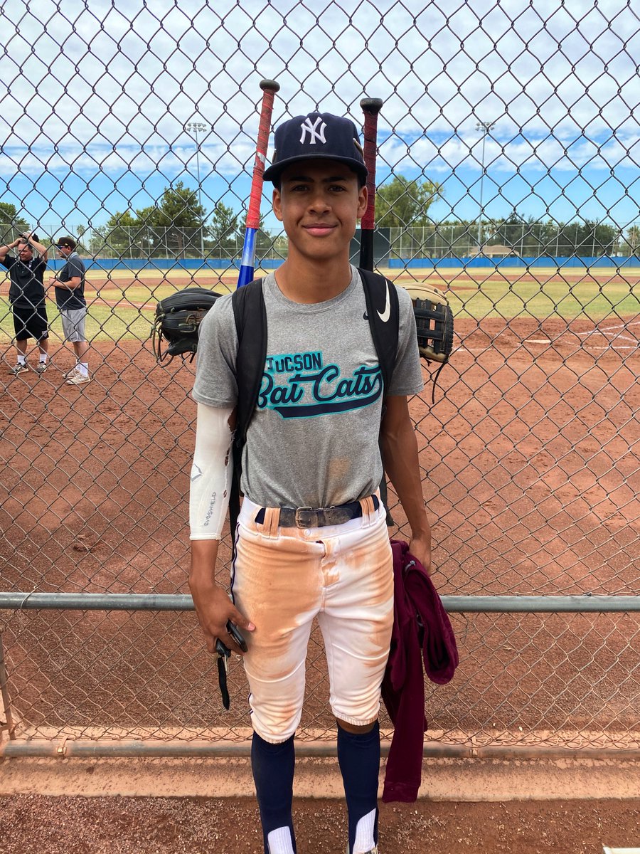 FiveToolCA's tweet photo. F: @sabinobatcats 5, Texas Travelers 5
Pitcher: @Israel_Godina27 6 IP, 8K, 3H
Hitter: @Jacobwiltshire1 1-3, 2B, RBI https://t.co/Sb8IGIwinT