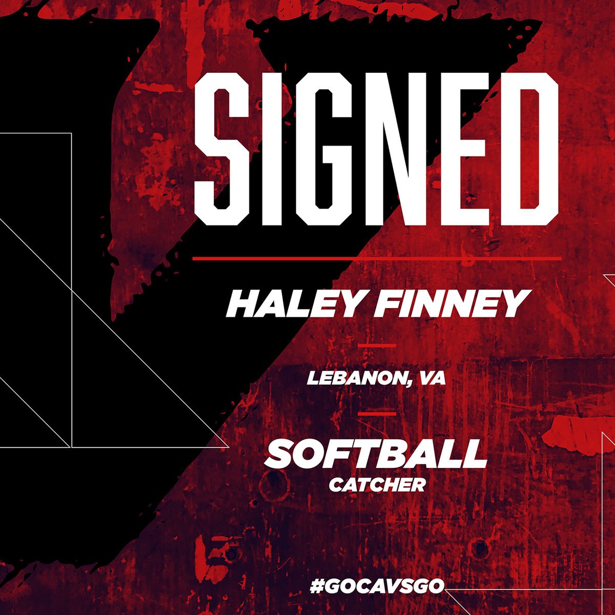 UVAWiseCavs's tweet photo. Welcome to @UVAWiseSB Haley Finney! #GoCavsGo #IgnitedWeStand https://t.co/9wErB2zDR6