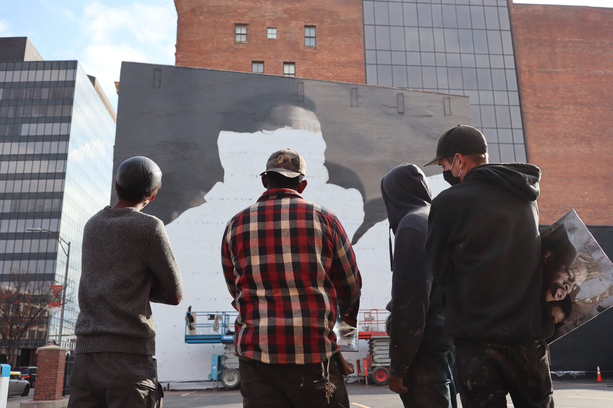 Progress check with the crew. That’s Jared, Ephraim, Darius and Dan.