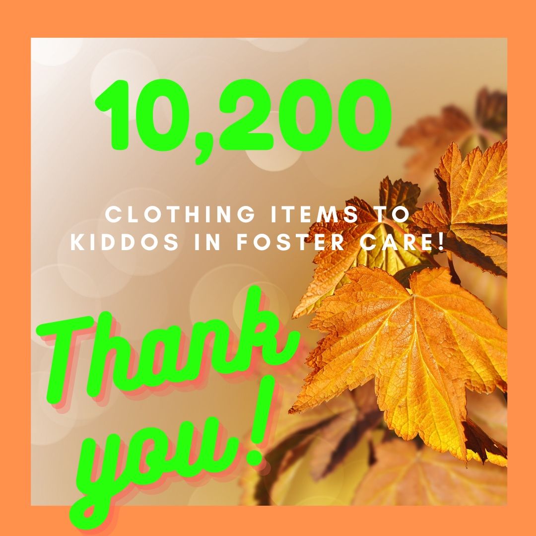 REFRESHSTL's tweet photo. During this season of THANKS, we want our ReFresh &amp; Coalition communities to know how thankful we are for your generous donations! This has allowed us to distribute an incredible 10,200 clothing items to kiddos in foster care!!👕👖👟 
#Thankful #nonprofit #FOSTER #STL #community https://t.co/n83iZZUqOZ