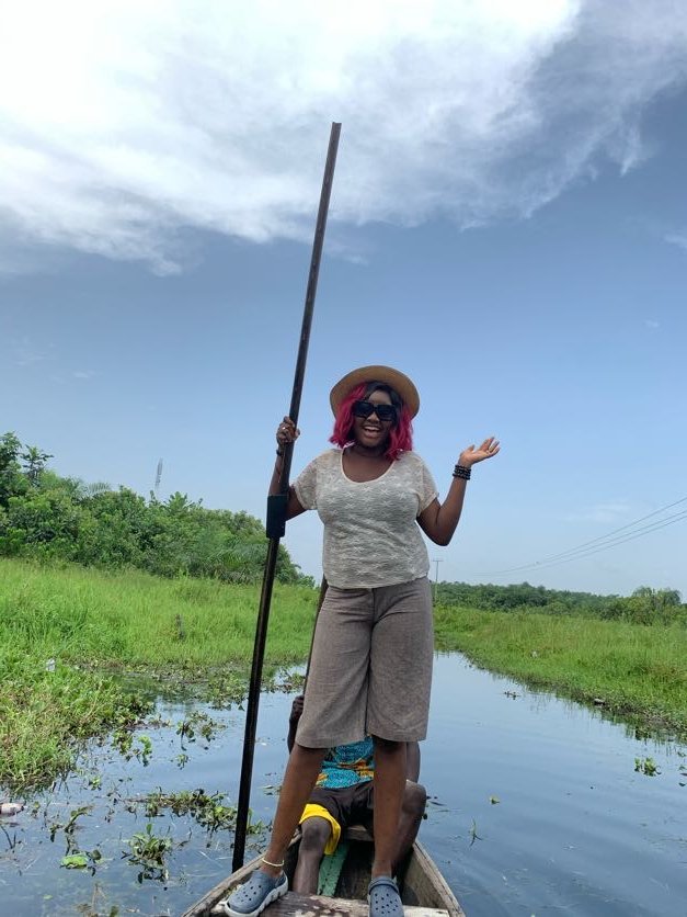 EbyAkhigbe's tweet photo. Eby the Baddie of Epe ππ€£
I really loved exploring the epe mangroves.
#ExploreWithEby https://t.co/eICeNhVEeo