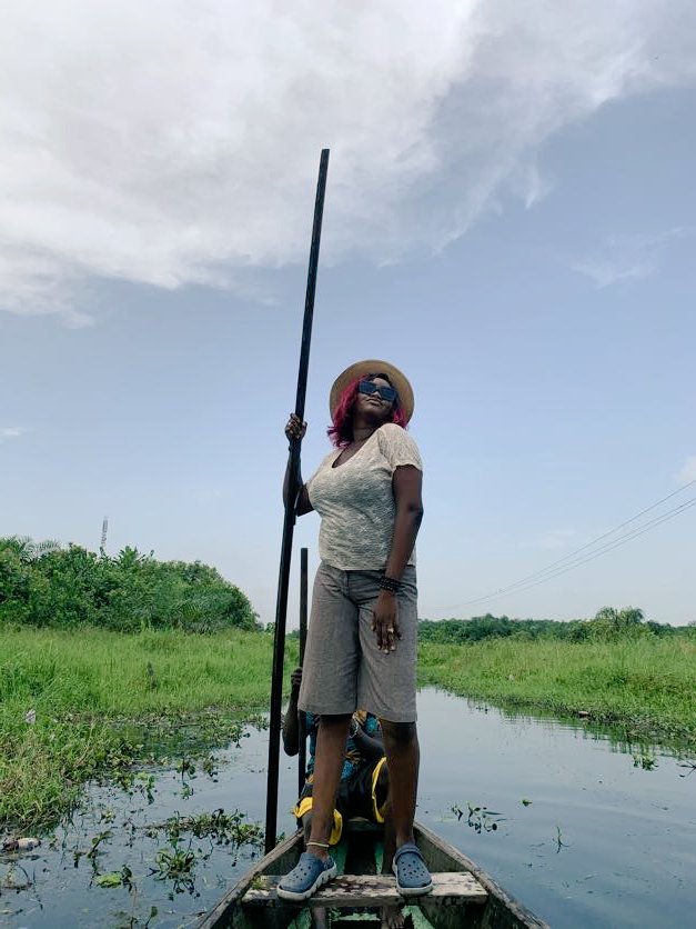 EbyAkhigbe's tweet photo. Eby the Baddie of Epe ππ€£
I really loved exploring the epe mangroves.
#ExploreWithEby https://t.co/eICeNhVEeo