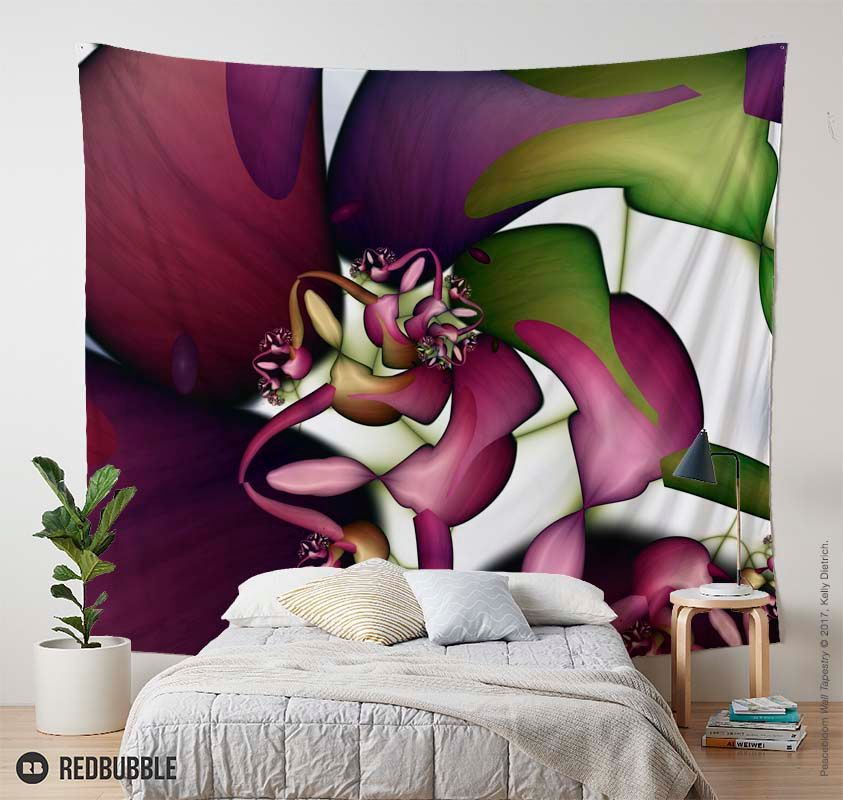 kellydietrich's tweet photo. Peacebloom Floral Fractal Wall Tapestry
https://t.co/KibVpdNxgA

#fractal #fractalart #mathasart #digitalart #tapestry #floral https://t.co/J6G84HJphJ
