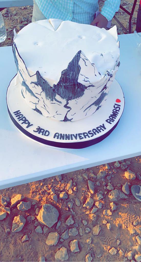 shereen93's tweet photo. واحتفلنا اليوم بالذكرى الثالثة لتأسيس فريق رواسي للهايكنج 🥳@Rawasi_team1 فريقي الرائع كلي فخر فيه وبانجازاته 🙏🏻 https://t.co/Sxr1d1Txz1