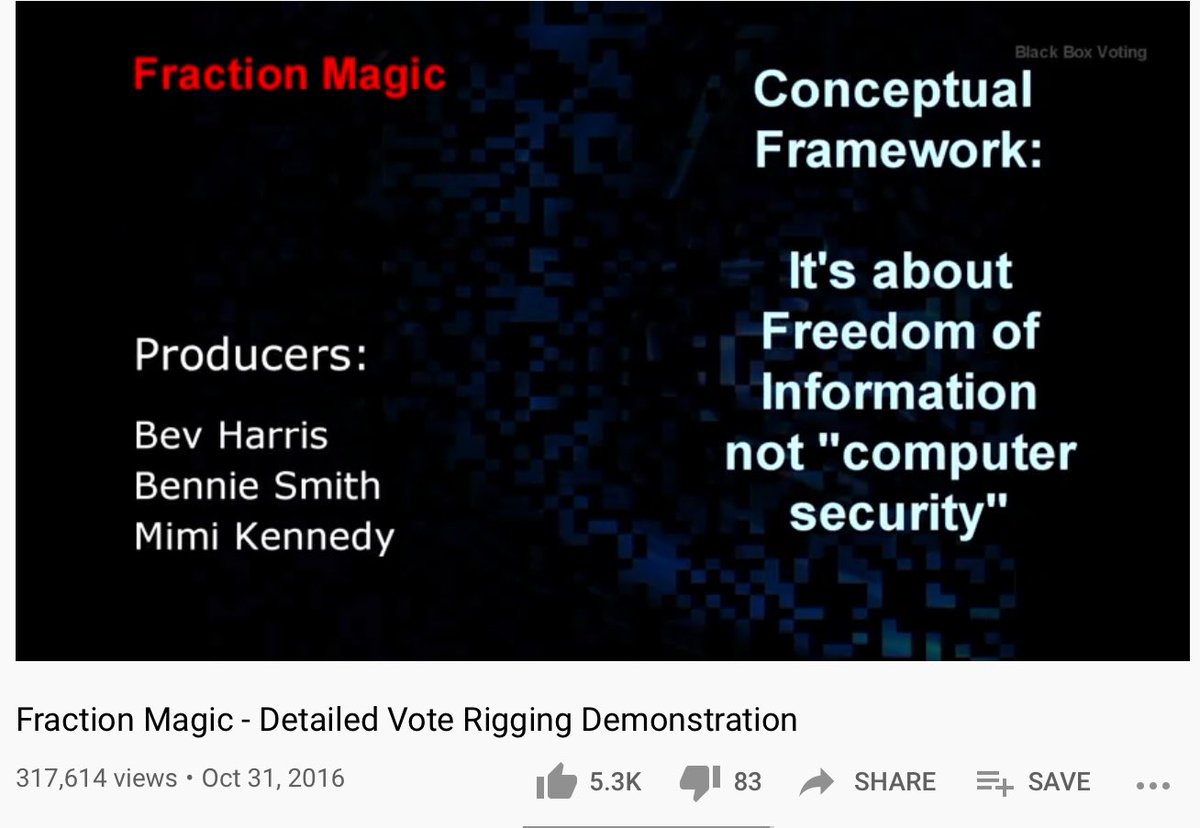 “It’s about Freedom of Information not “computer security”“Public Policy: Must have PAPER BALLOTS”“Ballots must include public right to inspect”