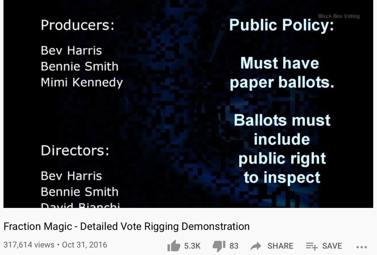 “It’s about Freedom of Information not “computer security”“Public Policy: Must have PAPER BALLOTS”“Ballots must include public right to inspect”