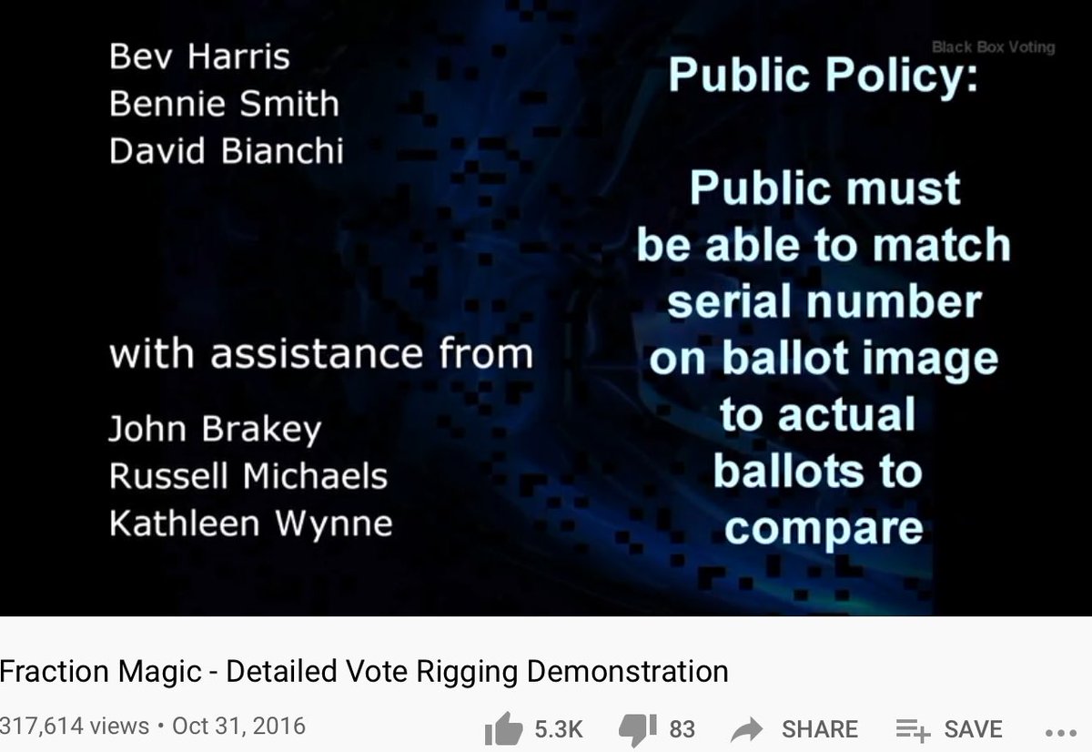 “Use voting systems which take pictures of every ballot, Pictures of ballots “ballot images” must be made available for public inspection promptly”“Public must be able to match serial number on ballot image to actual ballots to compare”