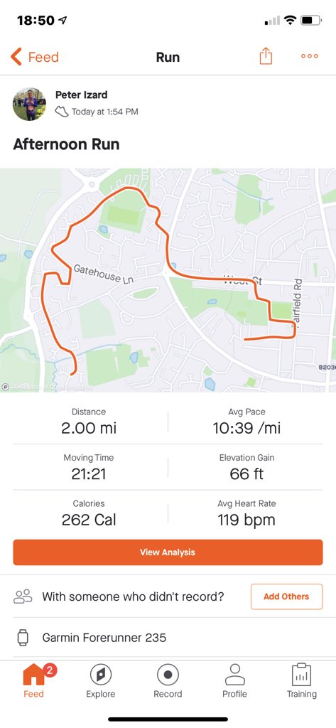 PeterIzard's tweet photo. Day 13 48.3 miles completed 51.7 to go split runs today due to work commitments one very slow one faster feeling great with halfway point nearly upon us @BusterTolfree @kirsten_dart @JamesArtLucas @mikewalts6 @MrsEmmaHall #100milesinNovember https://t.co/2TG0S0i6xJ