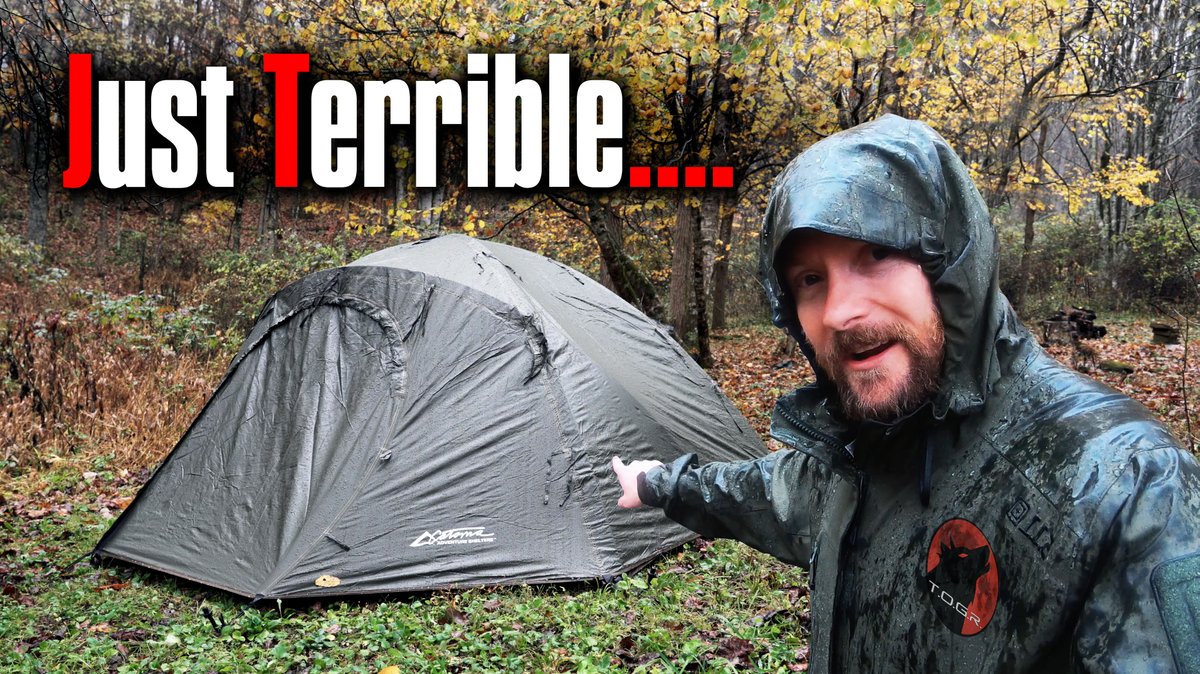 OutdoorGearRev's tweet photo. https://t.co/NodI3cU1DP
As Luke was testing out the Catoma Stealth 1P Military Tent in Hurricane Zeta, he was also testing out the Catoma Combat II Tent which has proven to be even worse in some ways
Will it leak?
#catoma #militarysurplus #camping #backpacking #testnight https://t.co/SycxAymJDf