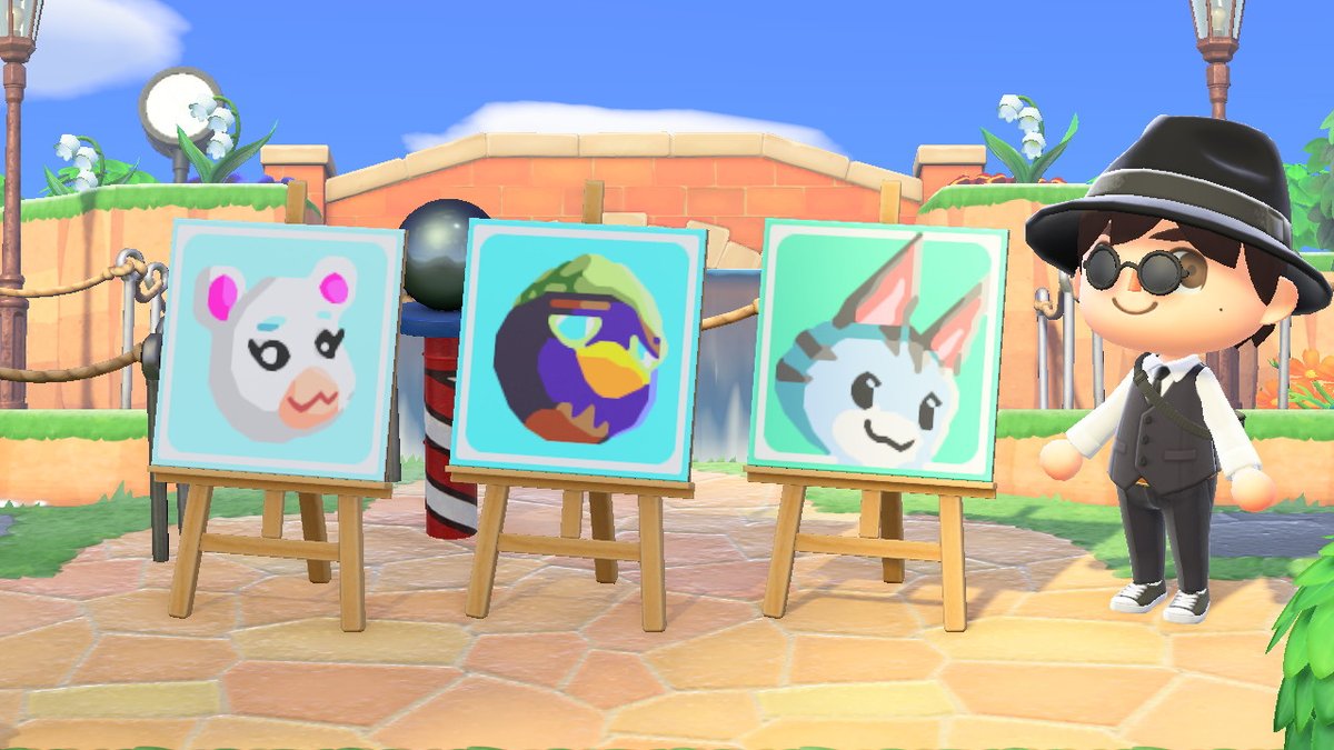 ElvisJack69's tweet photo. Other 3 patterns of villagers faces, and 2 old ones that I remade in QR code, I made 59 of 391 X'D
#AnimalCrossingNewHorizons #animalcrossing #acnh #どうぶつの森 #NintendoSwitch #animalcrossingpatterns #AnimalCrossingDesigns #pixelart #あつまれどうぶつの森 #あつ森 https://t.co/hIoGiwxSw0