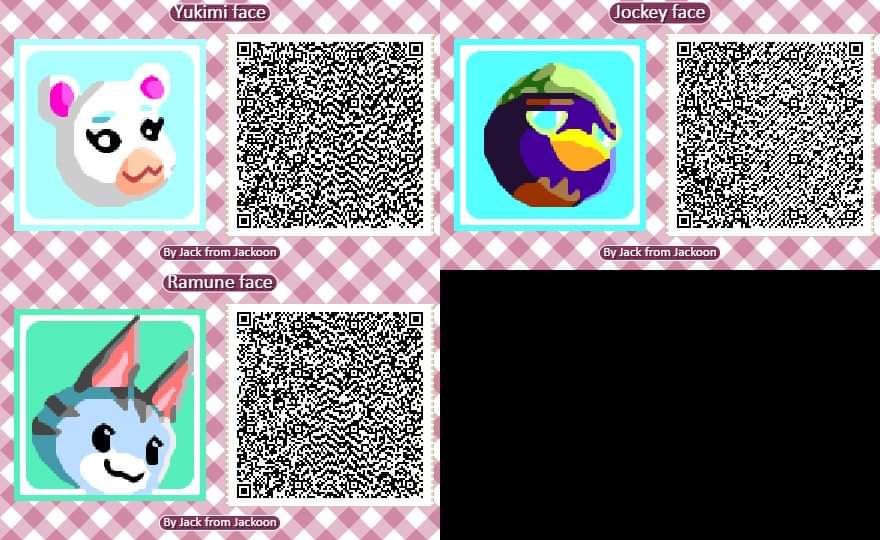 ElvisJack69's tweet photo. Other 3 patterns of villagers faces, and 2 old ones that I remade in QR code, I made 59 of 391 X'D
#AnimalCrossingNewHorizons #animalcrossing #acnh #どうぶつの森 #NintendoSwitch #animalcrossingpatterns #AnimalCrossingDesigns #pixelart #あつまれどうぶつの森 #あつ森 https://t.co/hIoGiwxSw0