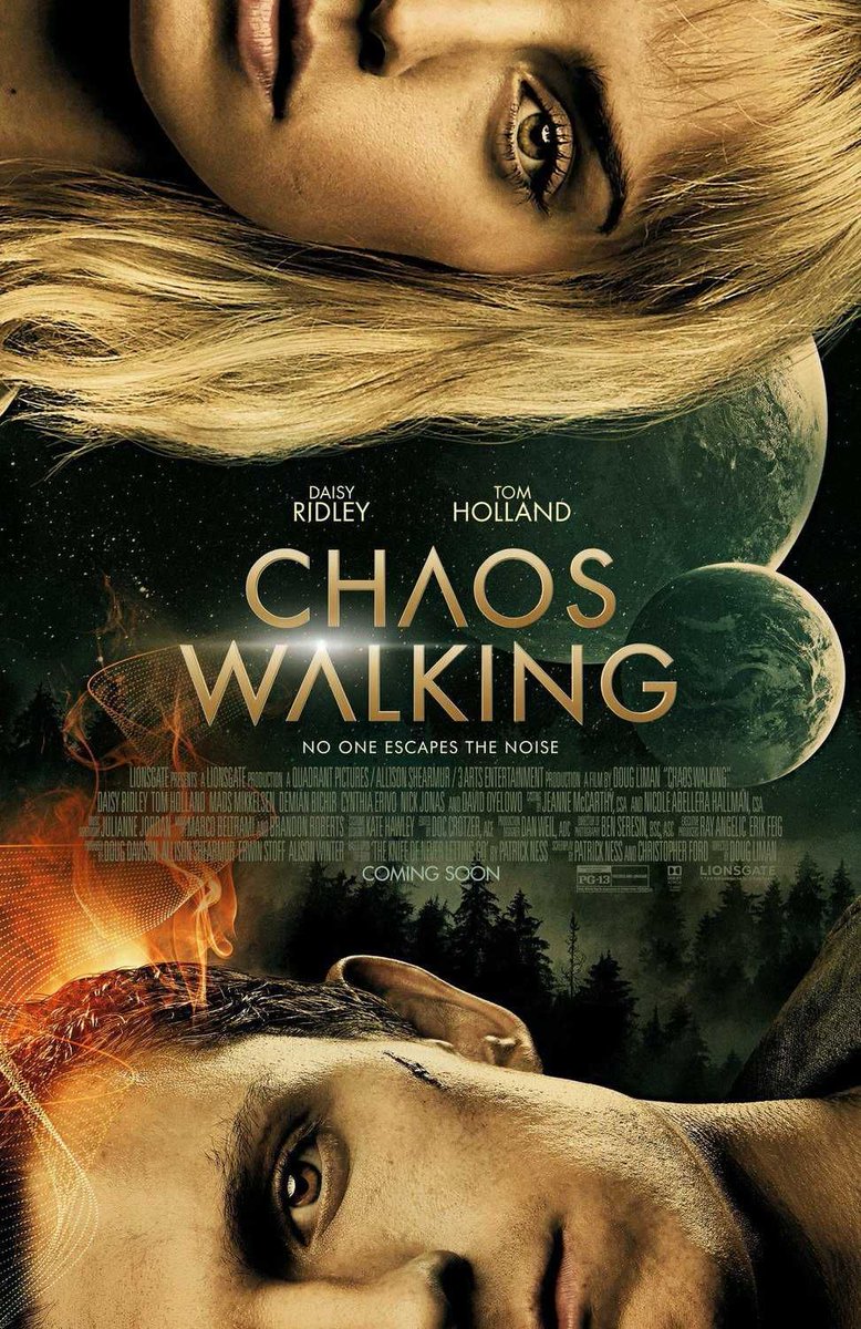 BlogdelGatoNEWS's tweet photo. Poster de #ChaosWalking! Con algo de suerte *quizás* lo podamos ver el 2021.

Personalmente tengo ciertos problemas con esta adaptación, aún así me da mucho curiosidad de ver el producto final. https://t.co/S4gsH5s9q6