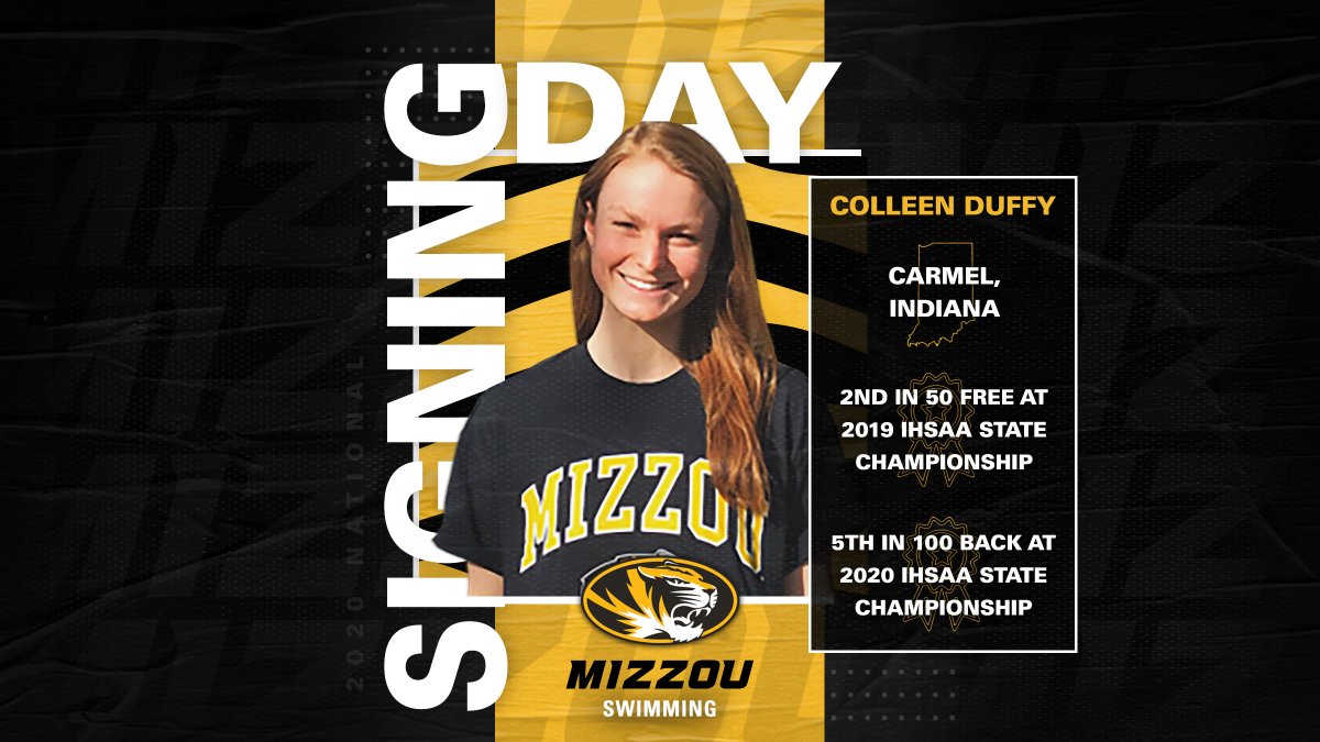 ✍️

Welcome to #Mizzou, Colleen Duffy‼️

#MIZ 🐯