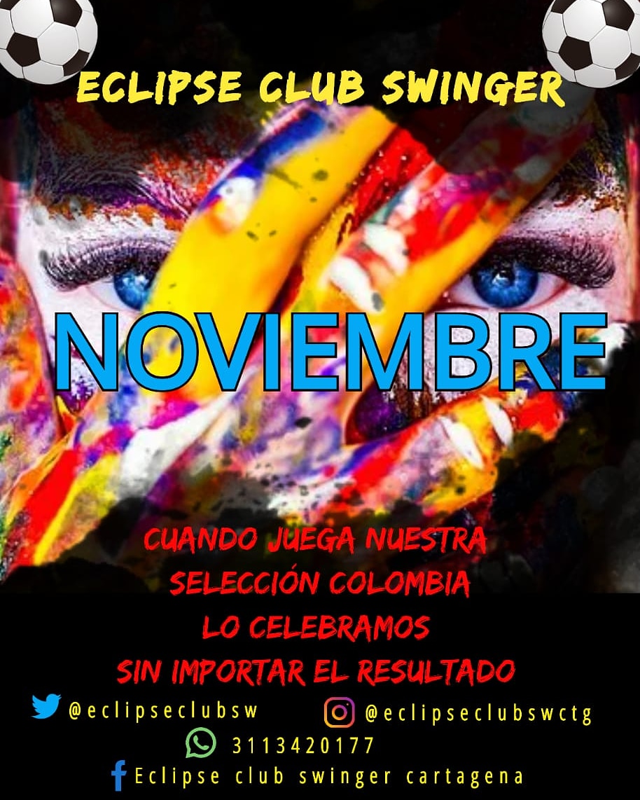 EclipseclubSw's tweet photo. #ClubSwingerCartagena #CartagenaSwinger #EncuentroSwinger #SwingerenCartagena #SwingerCartagena
#ClubSwinger
#EclipseClubSwinger
Muy pronto les tendremos nuevas y agradables sorpresas, por qué ustedes se lo merecen 😉. https://t.co/sb1F3SJEhY