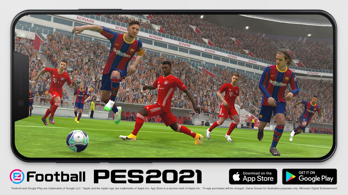 Agora no celular! eFootball PES 2021 é lançado pela Konami para Android e  iOS 
