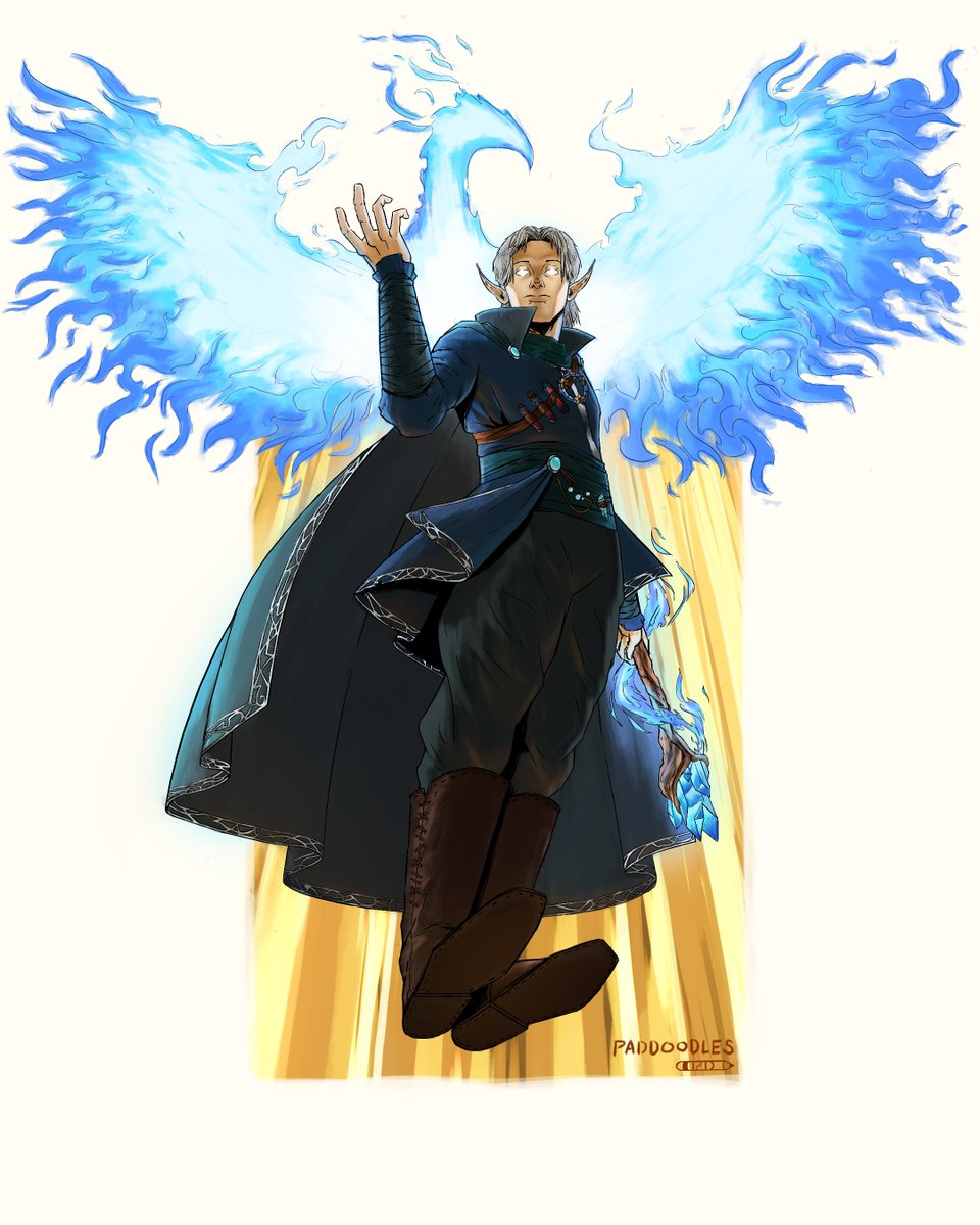 BlindfoldedPonk's tweet photo. Character drawing of my Wizard-Priest Naeth made by paddoodles. Make sure to check him out. I had the most pleasure working with him.

https://t.co/E6uvZ4Ol8e https://t.co/6XIJdnjfjs