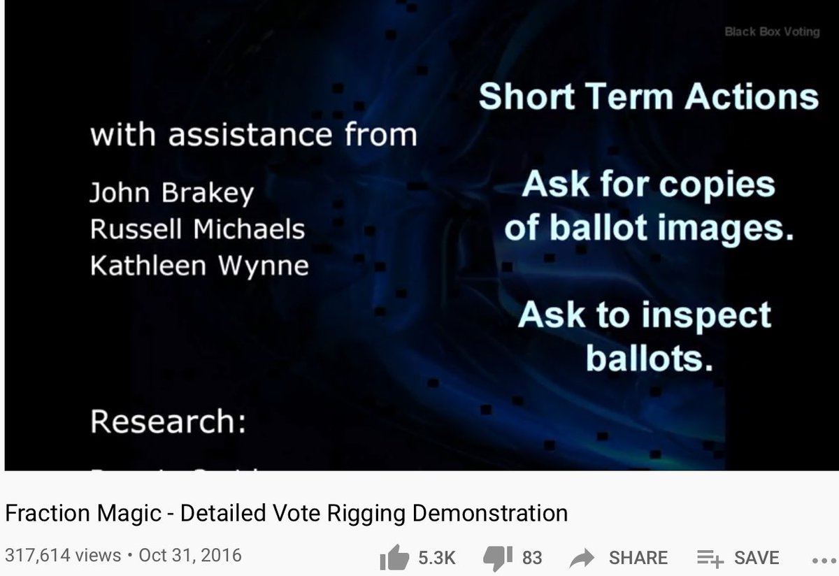 Short Term Actions: “Ask for copies of ballot images. Ask to inspect ballots”“Central tabulator is at COUNTY ELECTIONS OFFICE. Observe it. Have camera.”“Precinct voting machines should print results tape. Compare with stated results.”