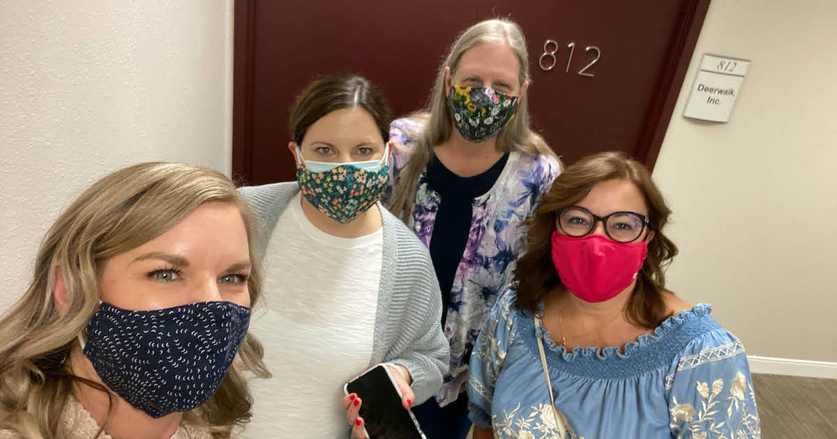 deerwalkinc's tweet photo. Wishing you all a happy [and lucky] Friday the 13th from the members of "CAT" (aka Clinical Application Team), the driving force behind @deerwalkinc Care Manager, an integrated clinical workflow solution! 

Request a demo of #CareManager - https://t.co/W75C3HjfK6
#deermoments2020 https://t.co/GTE0vuJeYT