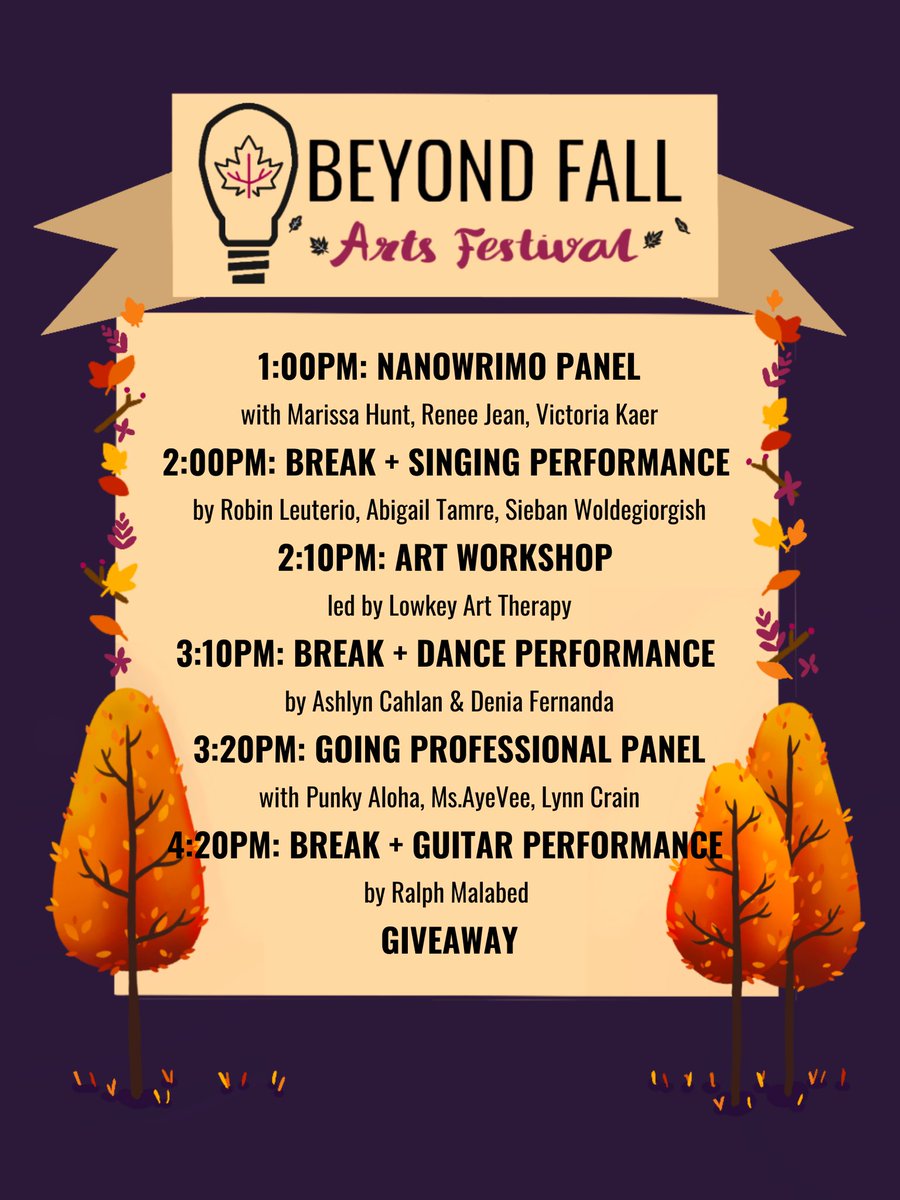 Writing_Addicts's tweet photo. Join @M_A_Hunt as she discusses #NaNoWriMo with @AuthorReneeJean &amp; @Victoriakaer at 1pm! Then stick around for more panels, performances, &amp; an art workshop. 

There'll be a giveaway where you can win a Canon DSLR camera, $100 visa card, and more!

RSVP > https://t.co/wYyGQX2sJo https://t.co/PSctnb2PC1