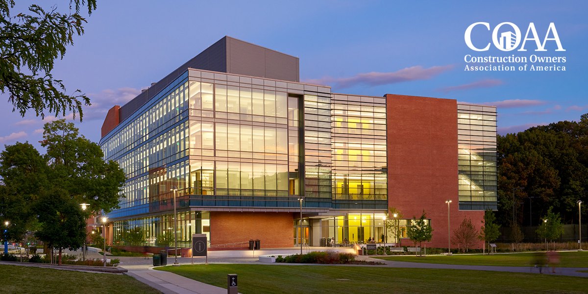 Ballingerae's tweet image. The Interdisciplinary Life Sciences Building at the University of Maryland, Baltimore County was selected for a Construction Owners Association of America (COAA) Project Leadership Award. Congratulations to the team! #awards #coaa #academicdesign
