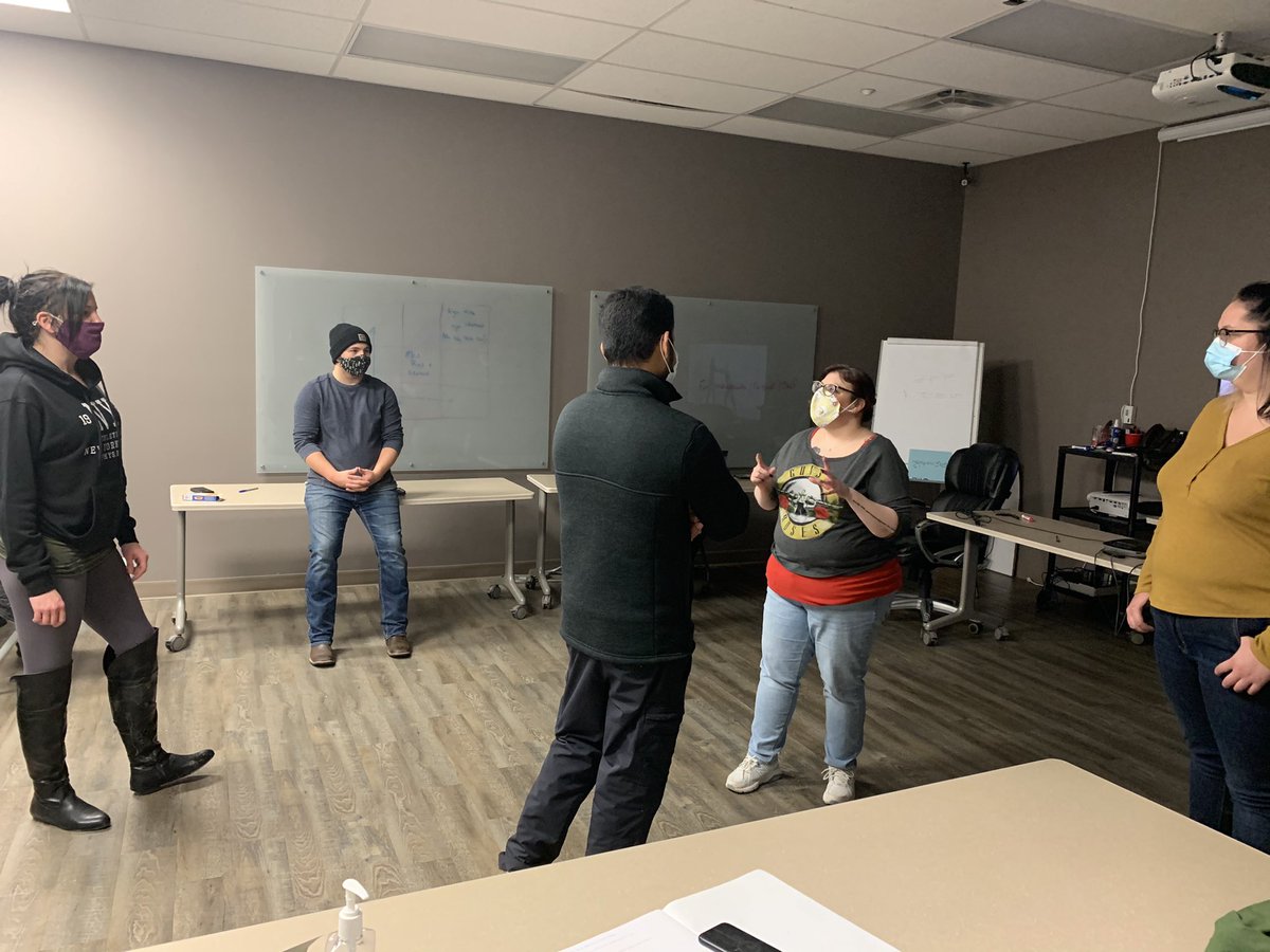 CareHSltd's tweet photo. Non Violent Crisis Intervention looks a little different during COVID but we are ensuring everyone is properly trained so we can provide the best support possible 😊 https://t.co/t3FALZSDZX