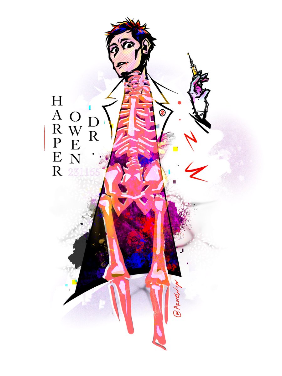 AzureWisper's tweet photo. Mmm these brushes are fun… & Woo yea torchwood font!!
ーーー
#OwenHarper #Torchwood #DrOwenHarper https://t.co/xzol6sUd8C