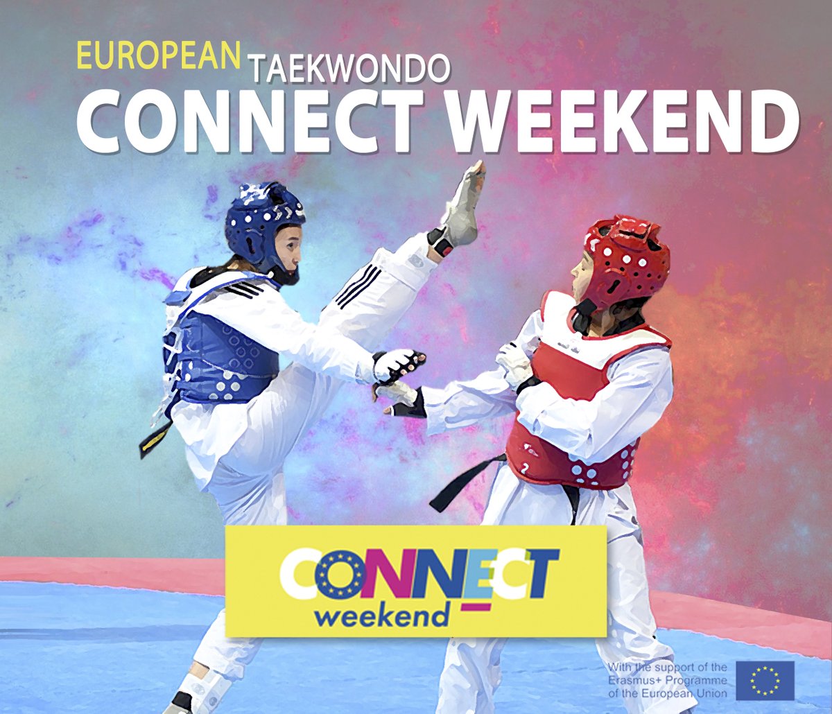 ConnectWeekend's tweet photo. The project is designed in the field of sport to promote participation in physical activity and cultural exchange.
It is also designed to address threats to the integrity, promote the development and encourage tolerance and social inclusion of athletes.
#EUTkdConnectWeekend https://t.co/PXZK1cYYsr