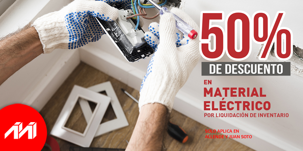 miravalles_'s tweet photo. 50% de descuento en material eléctrico por liquidación de inventario. #MarcaLegrand 
Solo aplica Allende y Juan Soto. https://t.co/9WQlFBBlWi