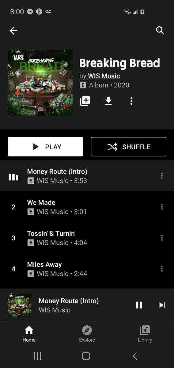 chellsz77's tweet photo. WIS Music just dropped Breaking Bread 🔥🔥🔥🔥🔥 yall gotta go get that asap. Its on all streaming platforms. Don't say I didn't tell yall. #WisMusic #Wis #WorldIntoSound #BreakingBread @WisMusic_ #Scarborough #Toronto https://t.co/ID507O4KBZ