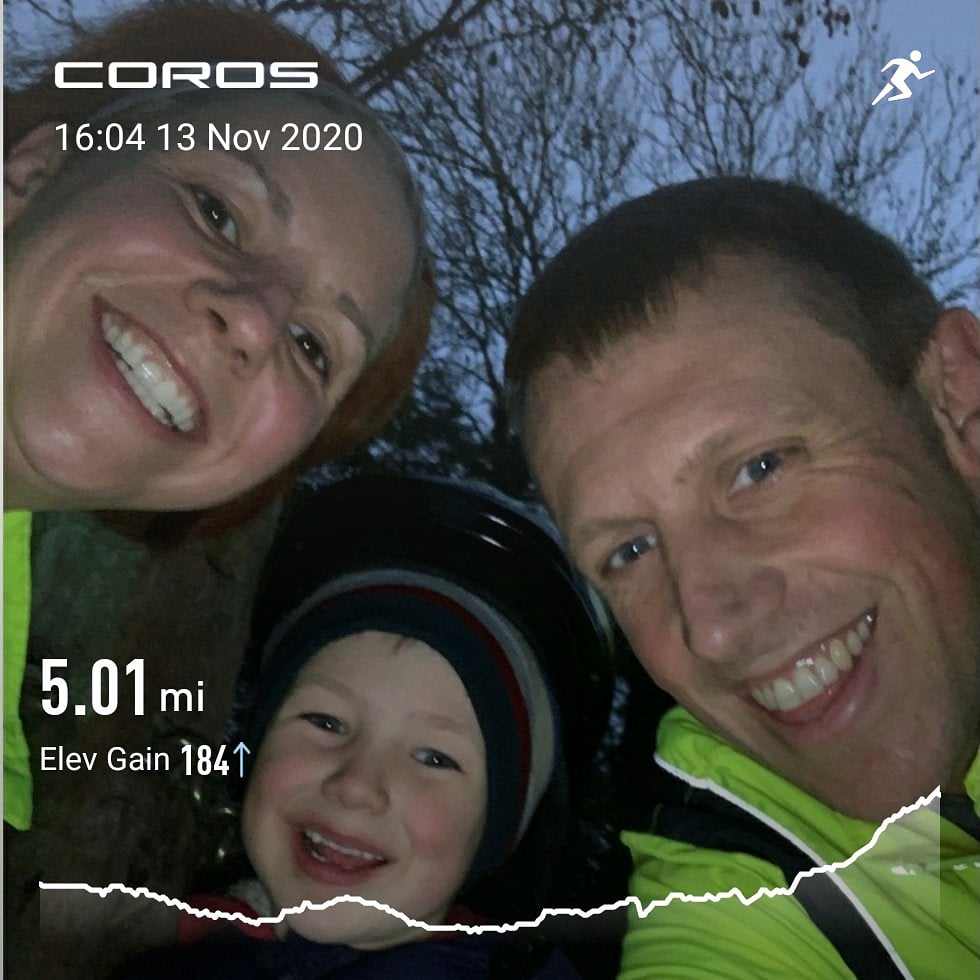 RunningForMark1's tweet photo. An evening run with wifey as she continues her running journey having completed the couch to 5km.
The little man cycled 'with' us.
#MarkLeggNoonan #Noonan #SpotMeSponsorMe
#running #runninginspiration #couchto5k
#corosapex #supportrunners https://t.co/aIQHL8t8ra