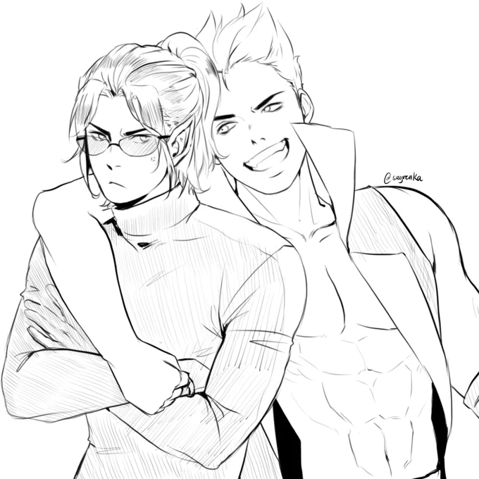 @theonautt's OC's for their sketch request✨ 