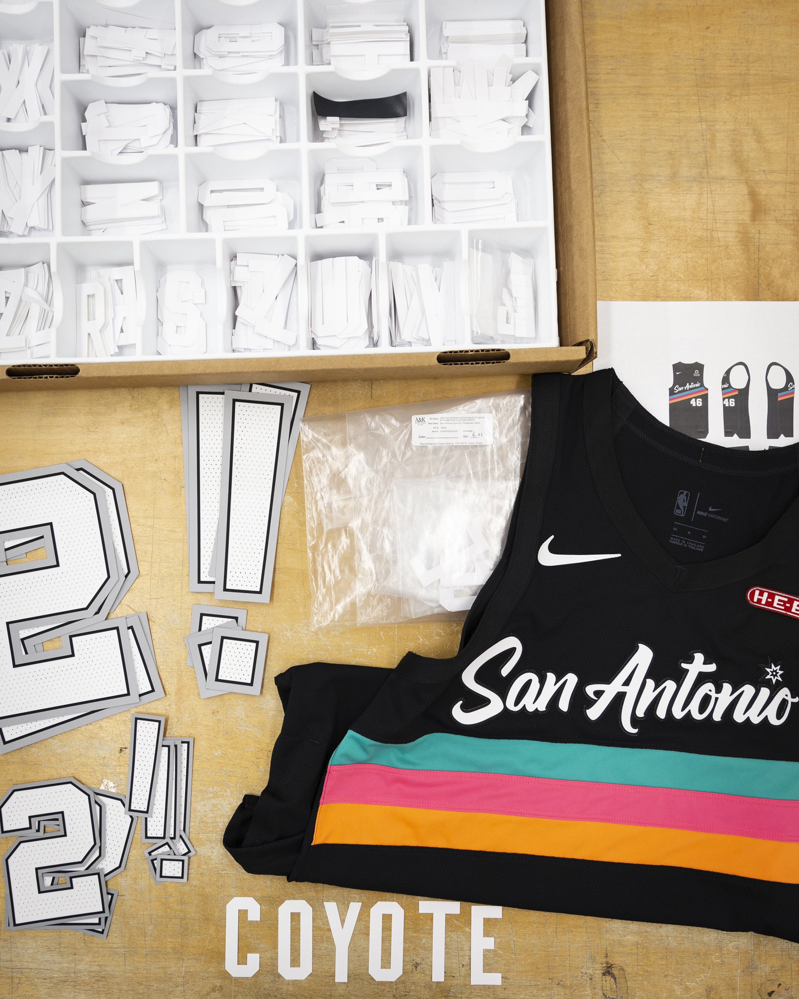 PHOTOS: 2020-21 Spurs City Edition Uniforms Photo Gallery