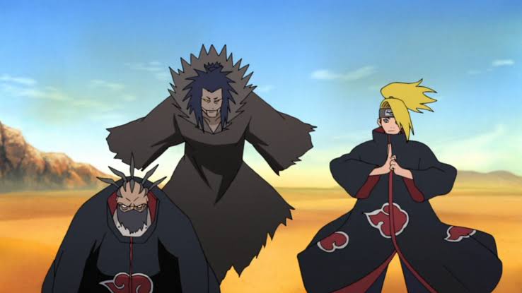 29. Itachi & Kisame Vs Deidera & Sasori