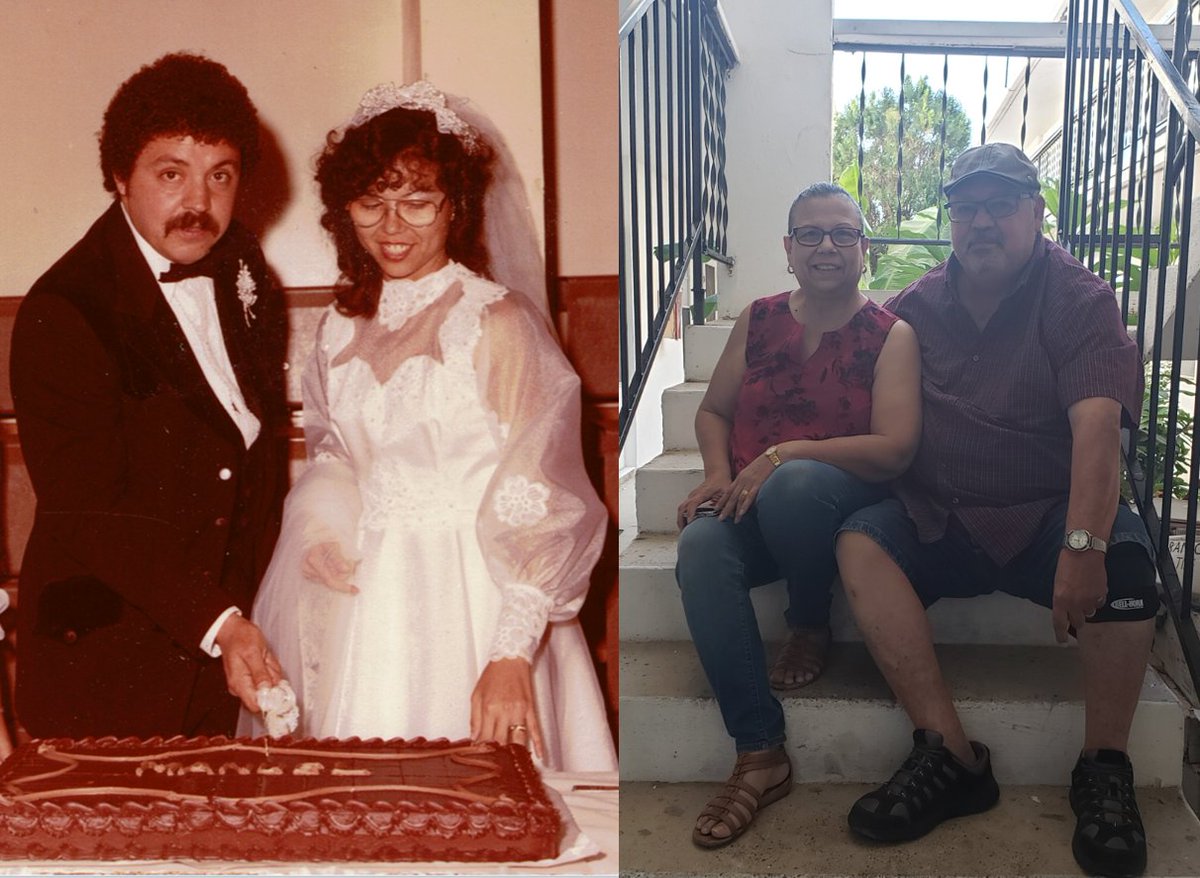 MarcosV1130's tweet photo. My parents get to celebrate their 38th Anniversary today!!! Happy anniversary! #38years #38thanniversary https://t.co/RZEdKjoVag