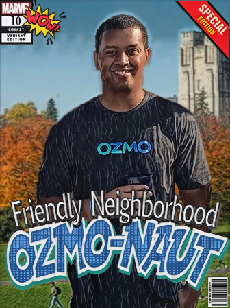 davidbates's tweet photo. Celebrating @SrgntBallistic 's 10th anniversary @OzmoApp He's very much our friendly neighborhood Ozmonaut. So proud to be a part of this with you and can't wait to see what you'll accomplish with 10 more years! https://t.co/BCeKRPkqbA
